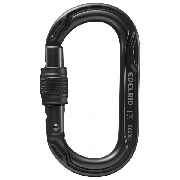 Edelrid Oval Power 2500 screw lock carabiner - Click Image to Close